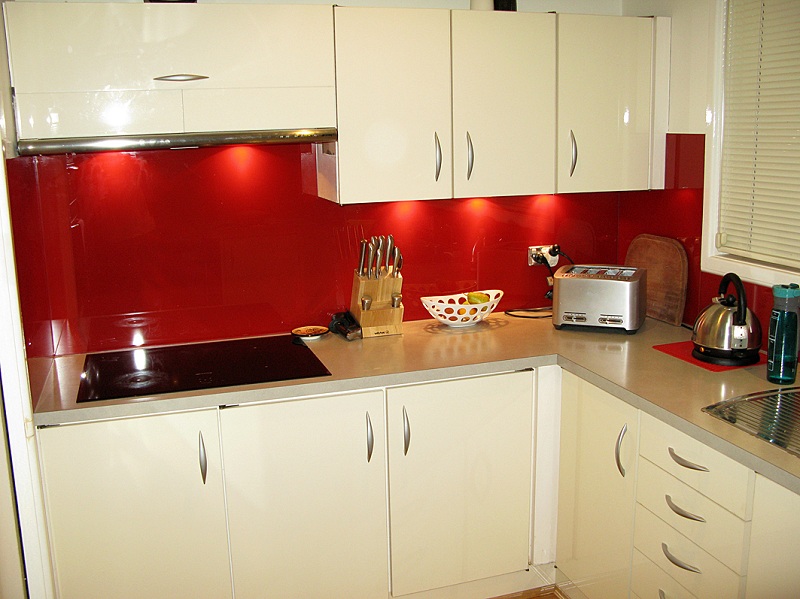 Colourback Glass Kitchen Splashback